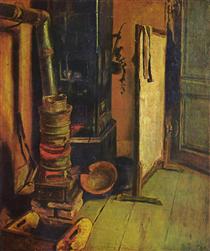A corner of the studio - Eugène Delacroix