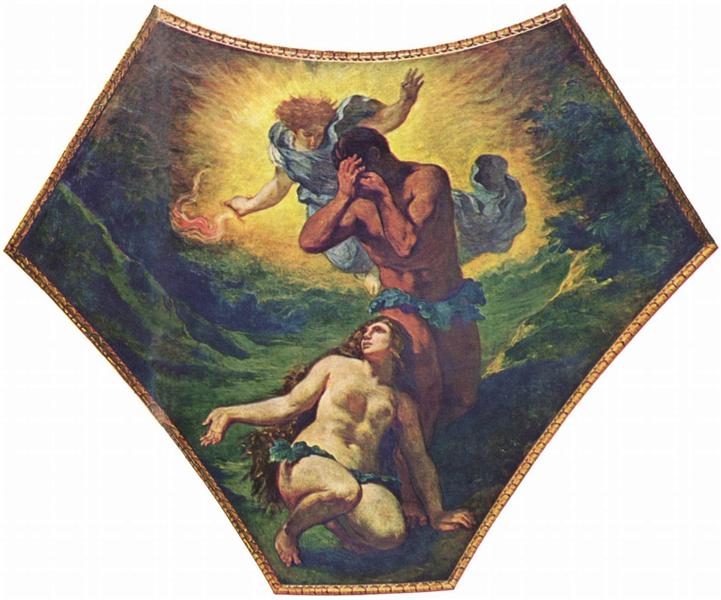 Adam and Eve, c.1840 - Eugene Delacroix