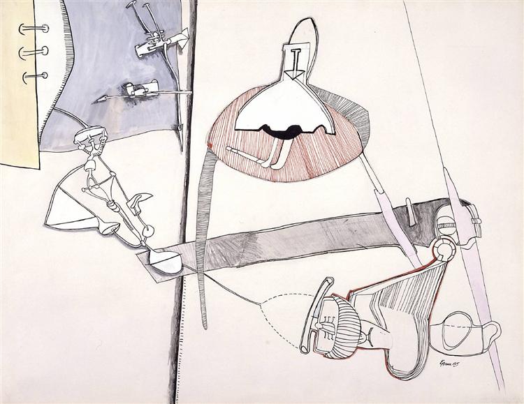 Untitled, 1965 - Eva Hesse