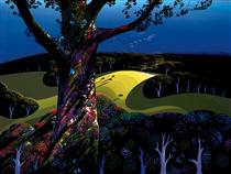 Before the sun goes down - Eyvind Earle