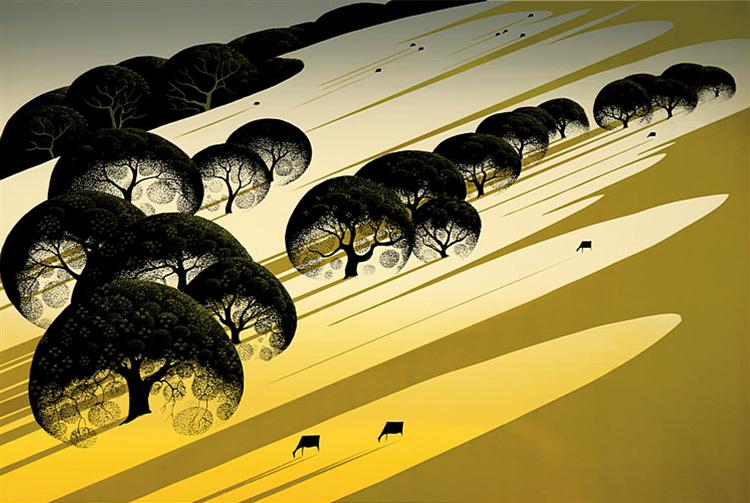 Cattle Country, 1984 - Eyvind Earle