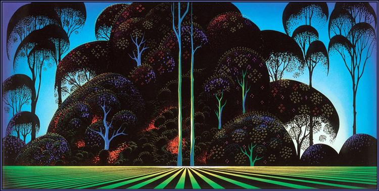 Forest Bouquet, 1996 - Eyvind Earle