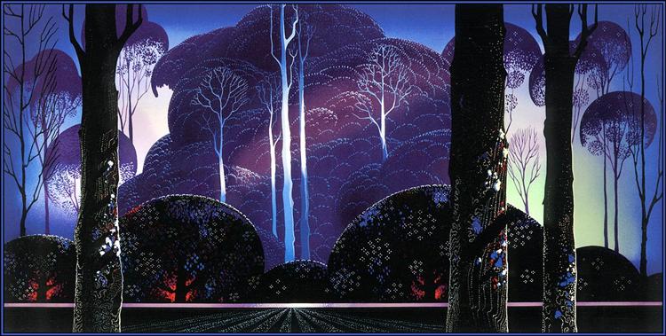 Purple Sunrise, 1996 - Eyvind Earle