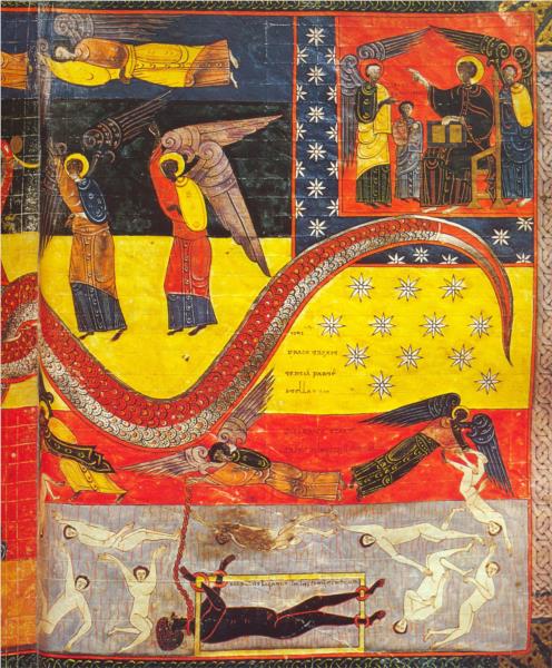 La Femme et le Dragon. Le Diable enchaîné en Enfer (ajout du Commentaire). Apoc. XI - Факундус