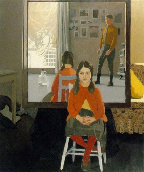The Mirror, 1966 - Fairfield Porter