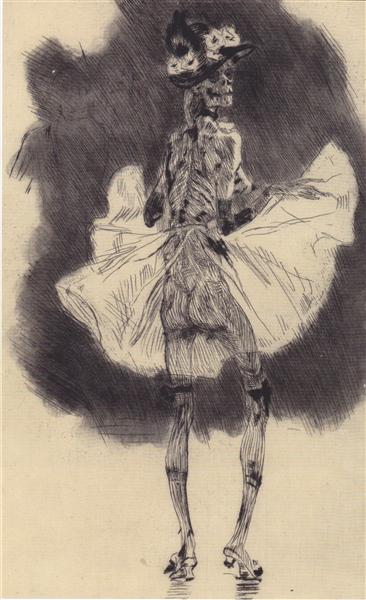 The Dance of Death - Félicien Rops