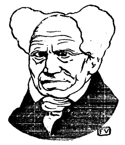 German philosopher Arthur Schopenhauer, 1896 - Félix Vallotton
