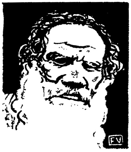 Leo Tolstoy, 1895 - Felix Vallotton