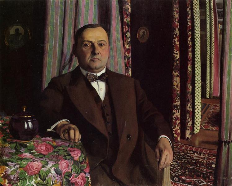 Portrait of Mr. Hasen, 1913 - Felix Vallotton
