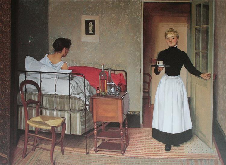The Patient, 1892 - Felix Vallotton