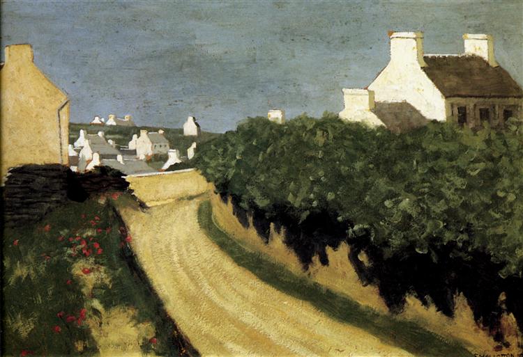 The Way to Locquirec, 1902 - Félix Vallotton