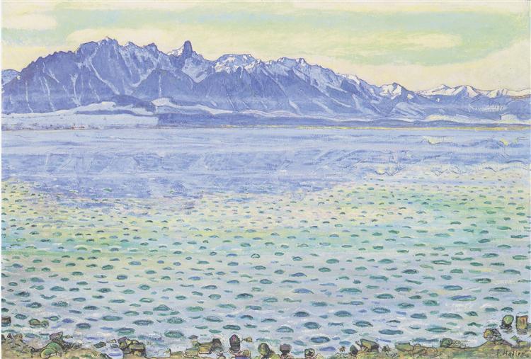 Thun, Stockhornkette, 1904 - Фердинанд Ходлер