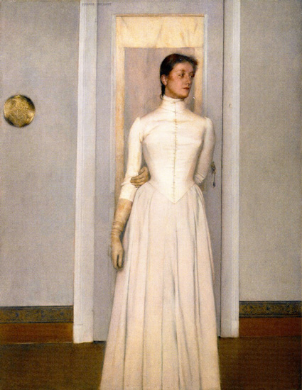 Portrait de Marguerite Khnopff, 1887 - Fernand Khnopff