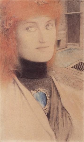 Who Shall Deliver Me?, 1891 - Fernand Khnopff