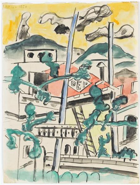 Landscape - Fernand Léger