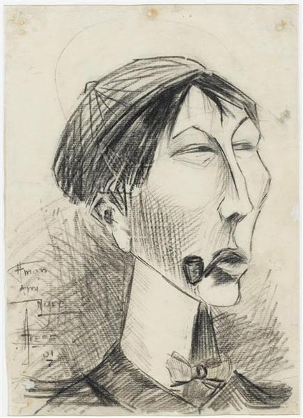 Portrait of Andre Mare, 1901 - Fernand Léger