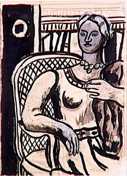 Study for a Portrait, 1945 - Fernand Léger