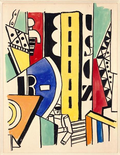 Study for The City - Fernand Léger