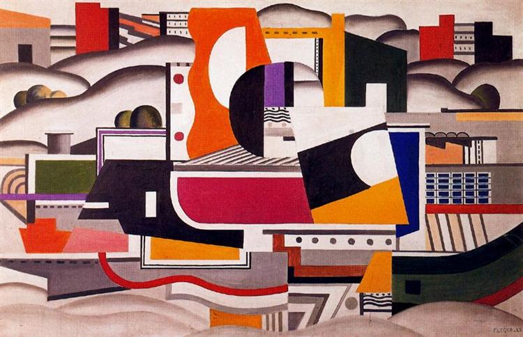 The great tug, 1923 - Fernand Leger