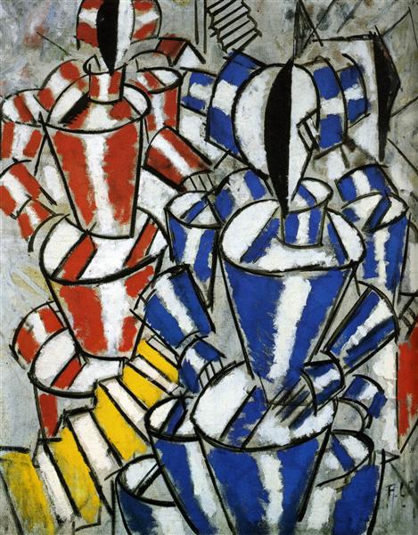 The Staircase, 1913 - Fernand Léger