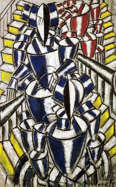 The Staircase, 1914 - Fernand Léger