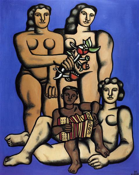 Three sisters, 1952 - Fernand Léger