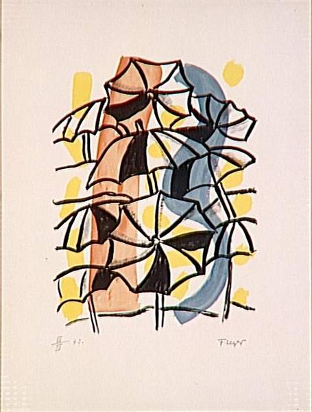 Umbrellas - Fernand Léger