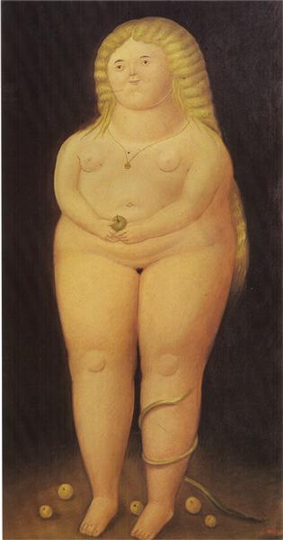 Adam and Eve (Eve), 1968 - Fernando Botero