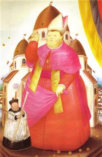 Cardinal - Fernando Botero