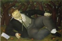 The Poet - Fernando Botero
