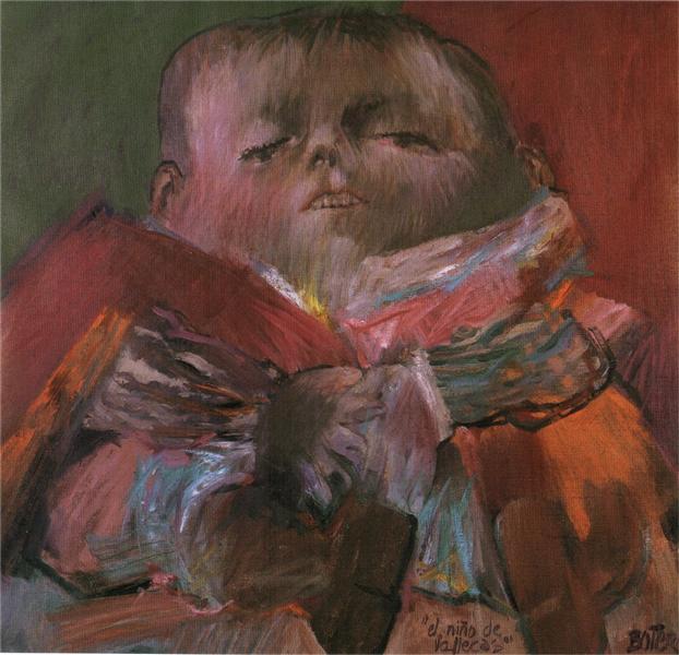 Vallecas the Child (after Velázquez), 1959 - Фернандо Ботеро