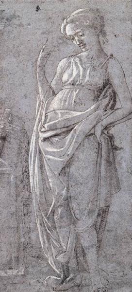 Female Figure, 1430 - Filippo Lippi