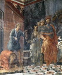 The Beheading of John the Baptis - Філіппо Ліппі