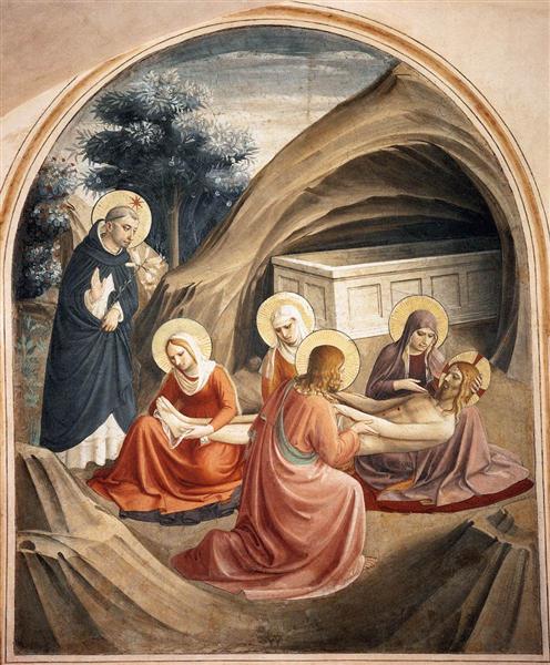 Lamentation over Christ, 1440 - 1442 - Фра Анджеліко