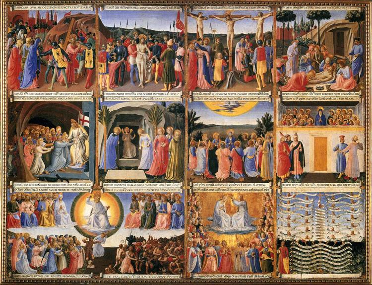 Scenes From The Life Of Christ 1451 1452 Fra Angelico Wikiart Org