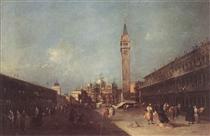 Piazza San Marco - Франческо Гварди