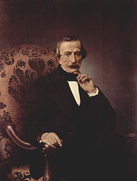 Portrait of Massimo d'Azeglio, 1860 - Francesco Hayez