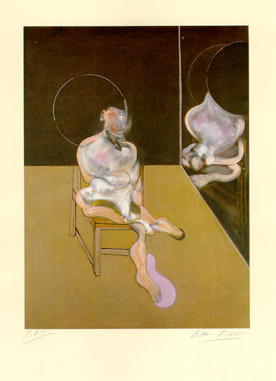 Seated Figure (S. 5), 1983 - Francis Bacon