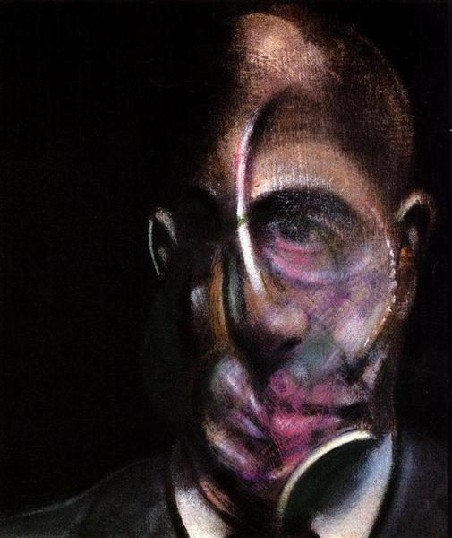 Portrait of Michel Leris, 1976 - 法蘭西斯‧培根