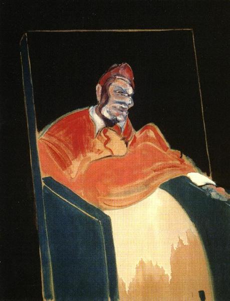 Этюд для Папы VI, 1961 - Френсис Бэкон