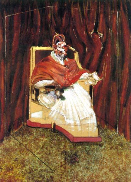 Study for Portrait of Pope Innocent X, 1965 - Francis Bacon
