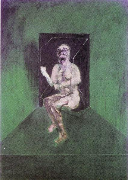 Study for the Nurse in the film 'Battleship Potemkin', 1957 - Francis Bacon