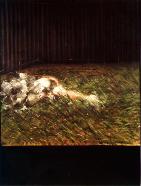 Two Figures in the Grass, 1954 - Francis Bacon