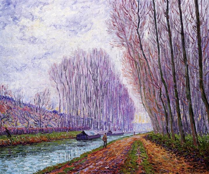 Barges on the Loing, Morning Effect, 1904 - Francis Picabia