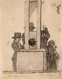 The French Penalty - Francisco de Goya