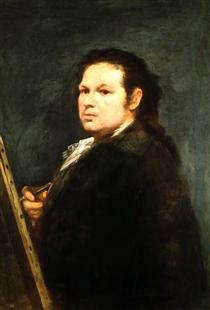Autoportrait - Francisco de Goya