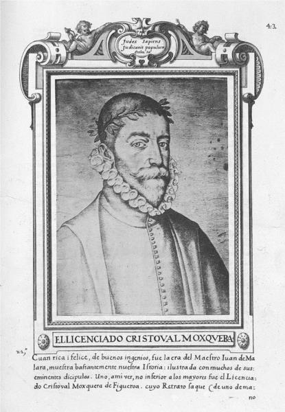 Cristóbal Mosquera, 1599 - Francisco Pacheco del Río