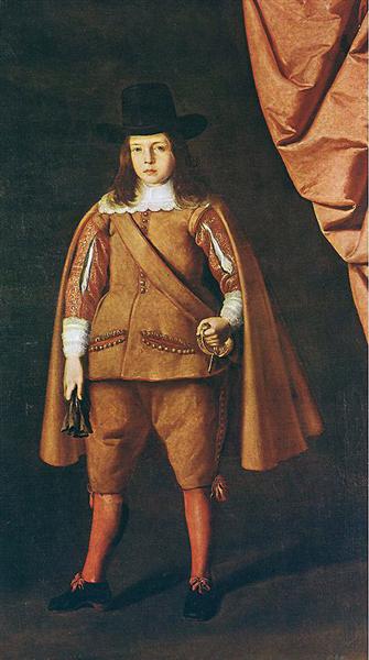 Portrait of a boy (The Duke of Medinaceli) - 法蘭西斯科·德·祖巴蘭