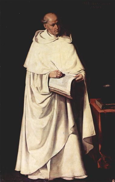 Portrait of Fra Zumel Francisco, c.1633 - Francisco de Zurbaran