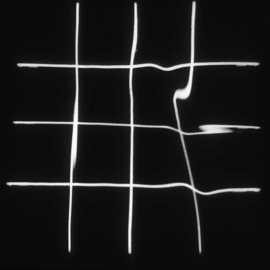 Reflections in water deformed by the spectator, 1964 - Francois Morellet